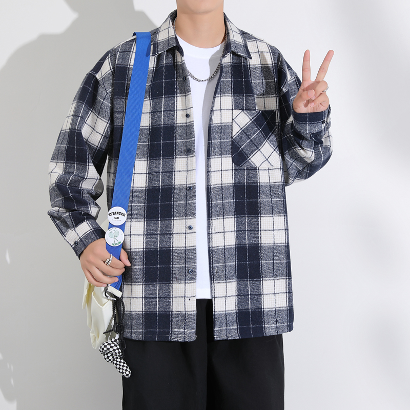 Streetwear Brand Hong Kong - Retro Hong Kong-Stil Langarm Loose Fit