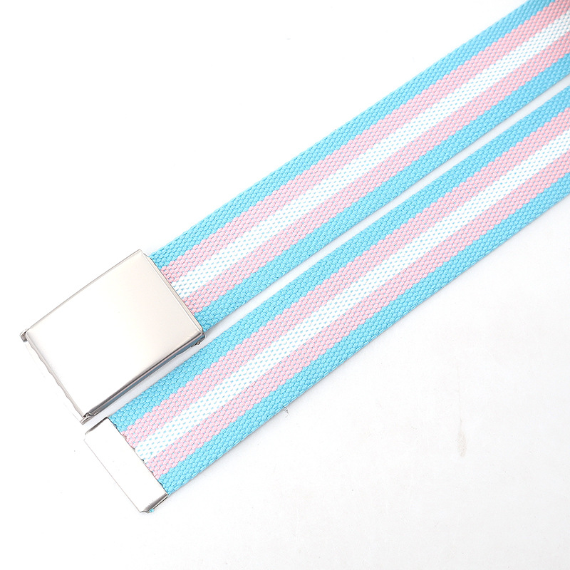 120 cm bunte Streifen Canvas G – Off White Belt Bewertung und Preis