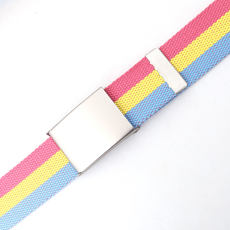 120 cm bunte Streifen Canvas G – Off White Belt Bewertung und Preis