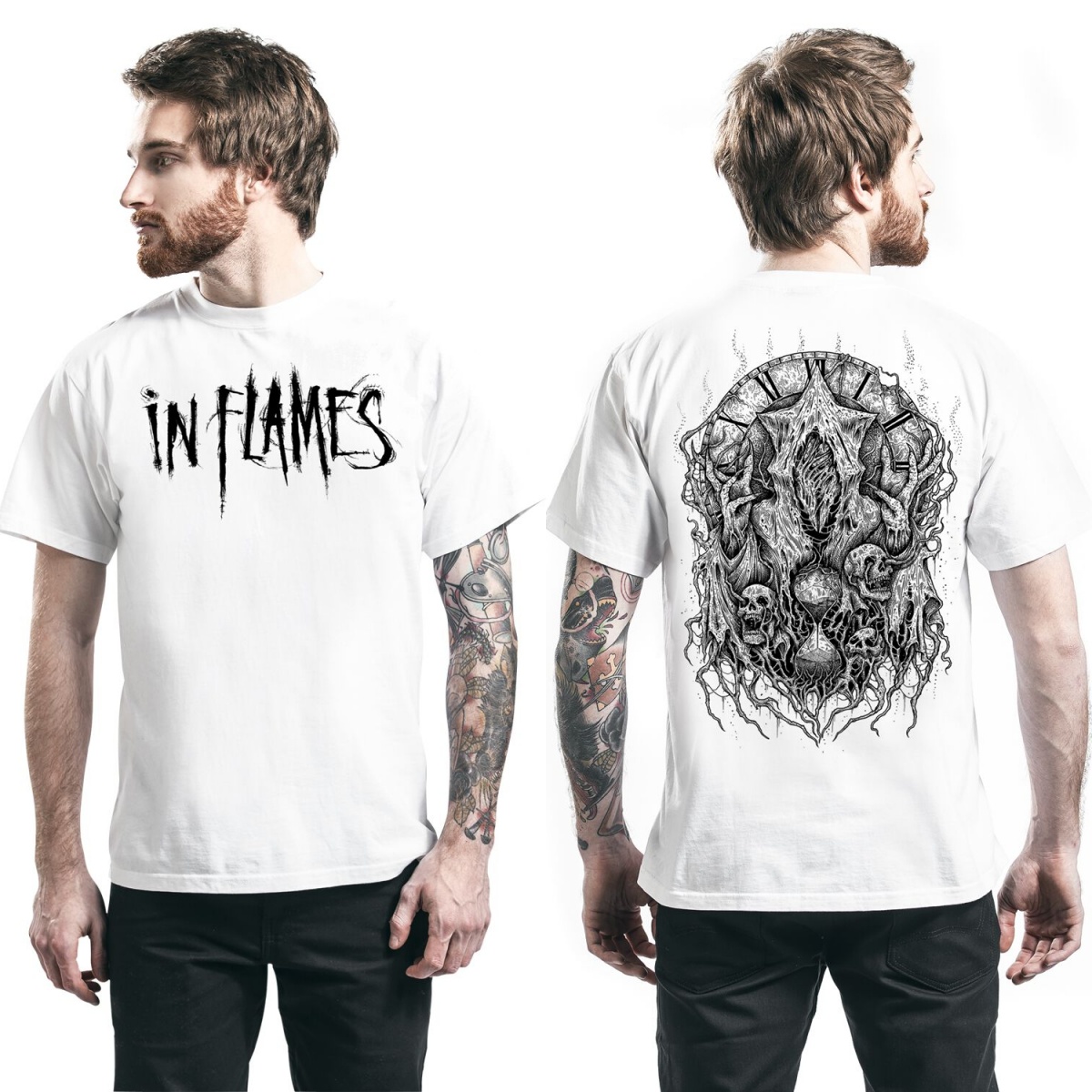 Y2k in Flames Grafik-Baumwoll- – Streetwear Brand Y2K Bewertung und Preis