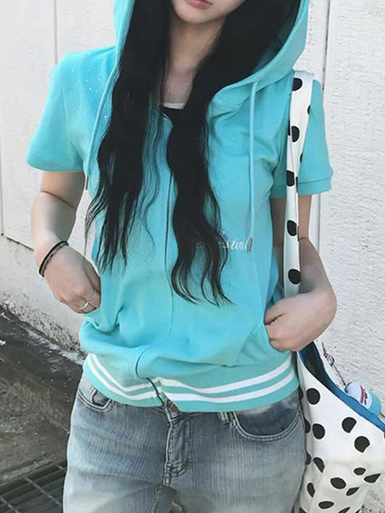 Damen Y2K Hot Girl Zipper-Hood – Streetwear Brand Y2K Bewertung und Preis