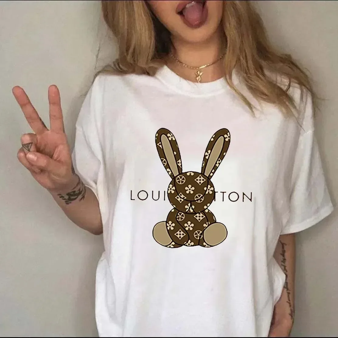 Luxus Marke Gedruckt Frauen T- – Streetwear Brand Y2K Bewertung und Preis