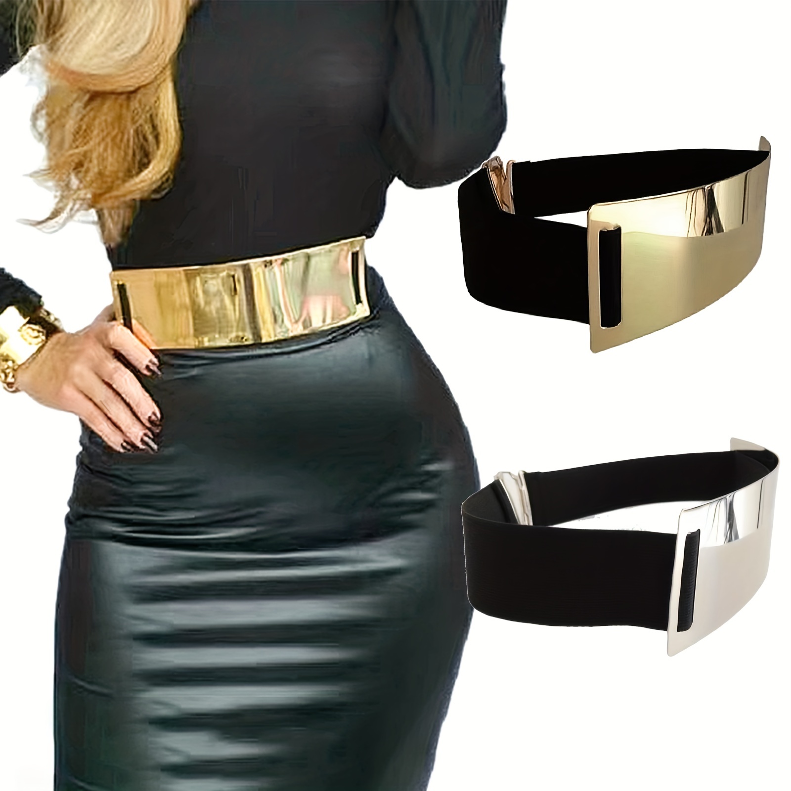 Punk-eleganter metallisch glän – Off White Belt Bewertung und Preis