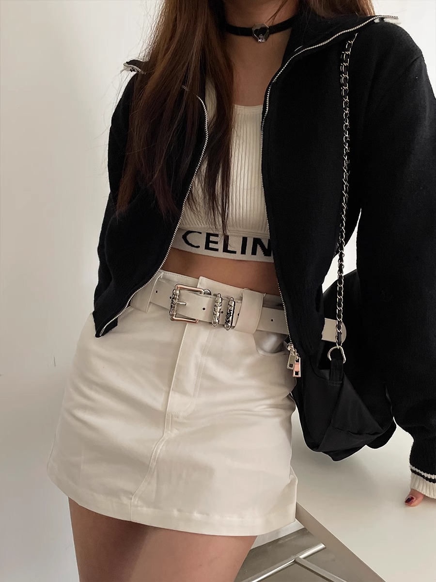 Neue Retro weibliche Subkultur – Off White Belt Bewertung und Preis