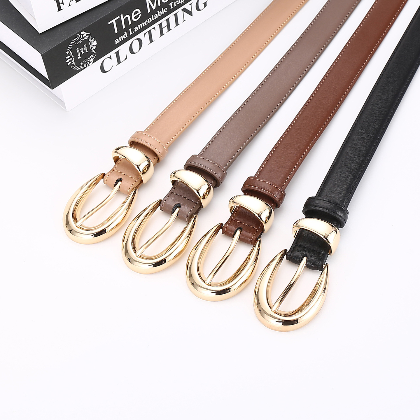 Damen Echtleder-Gürtel, Vielse – Off White Belt Bewertung und Preis
