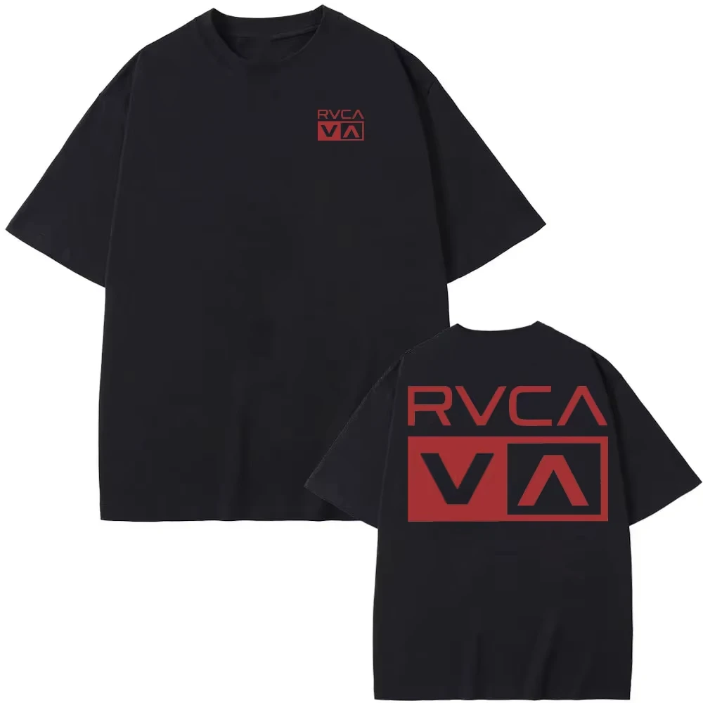 RVCA T-Shirt Schwarzes T-Shirt – Streetwear Brand Clothing Bewertung und Preis