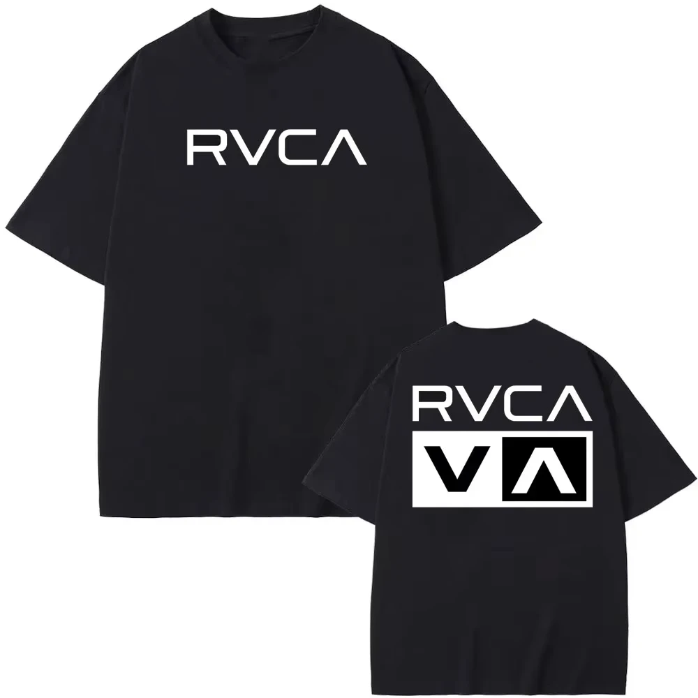 RVCA T-Shirt Schwarzes T-Shirt – Streetwear Brand Clothing Bewertung und Preis